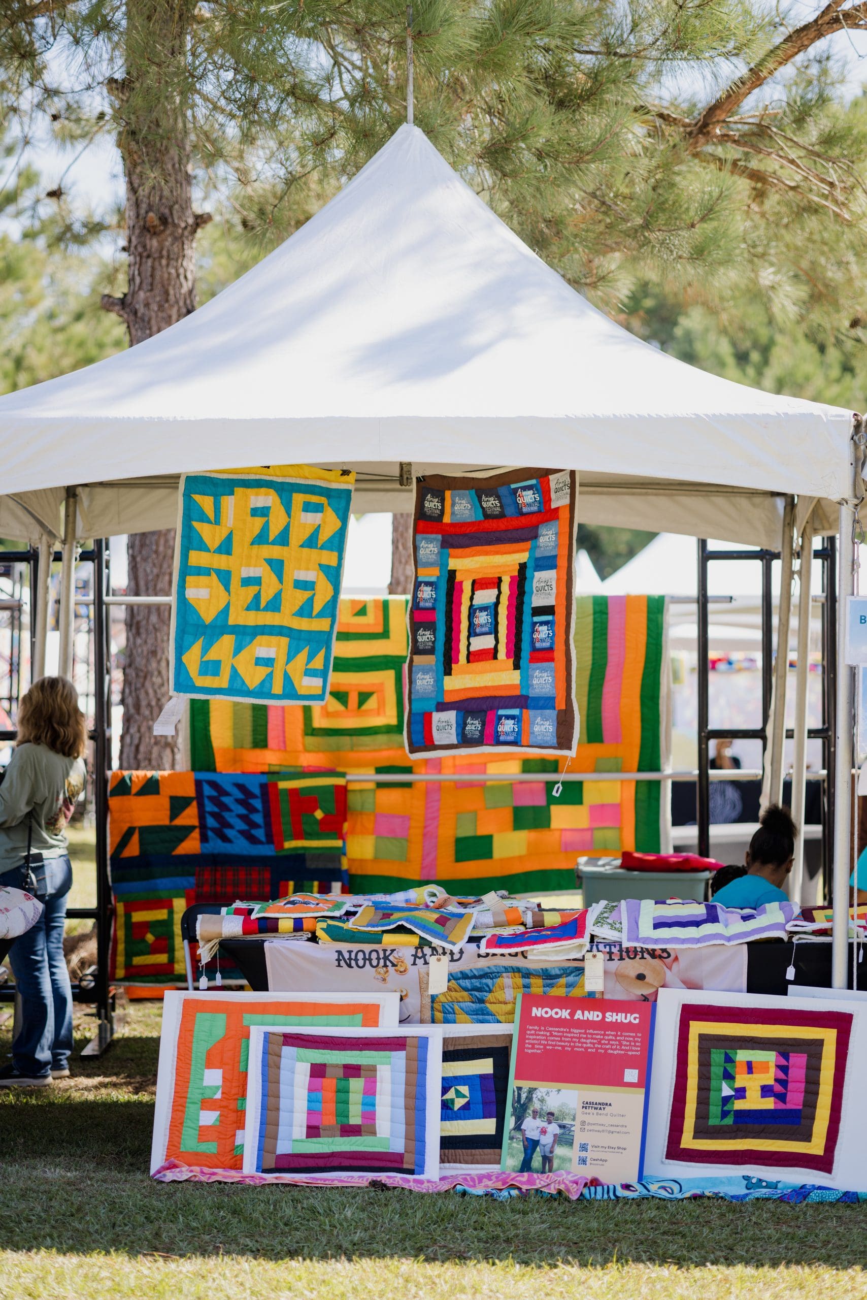 Photos by Stacy K. Allen / Airing of the Quilts 2024